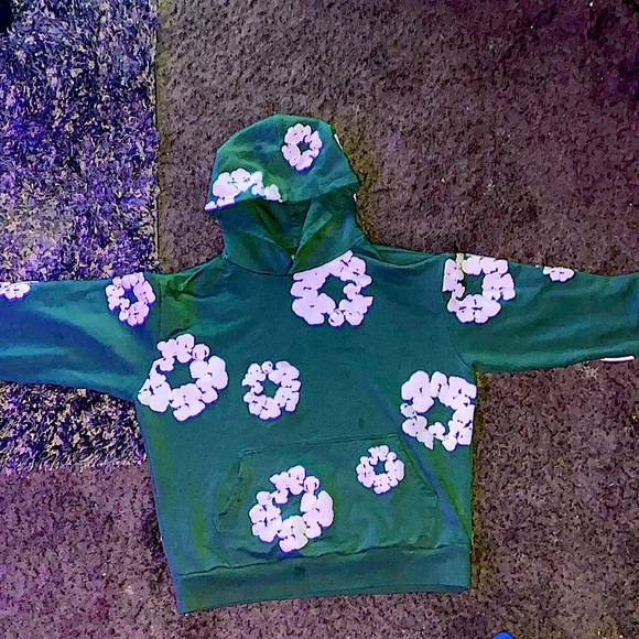 Denim Tears The Cotton Wreath Sweatshirt 'Green'